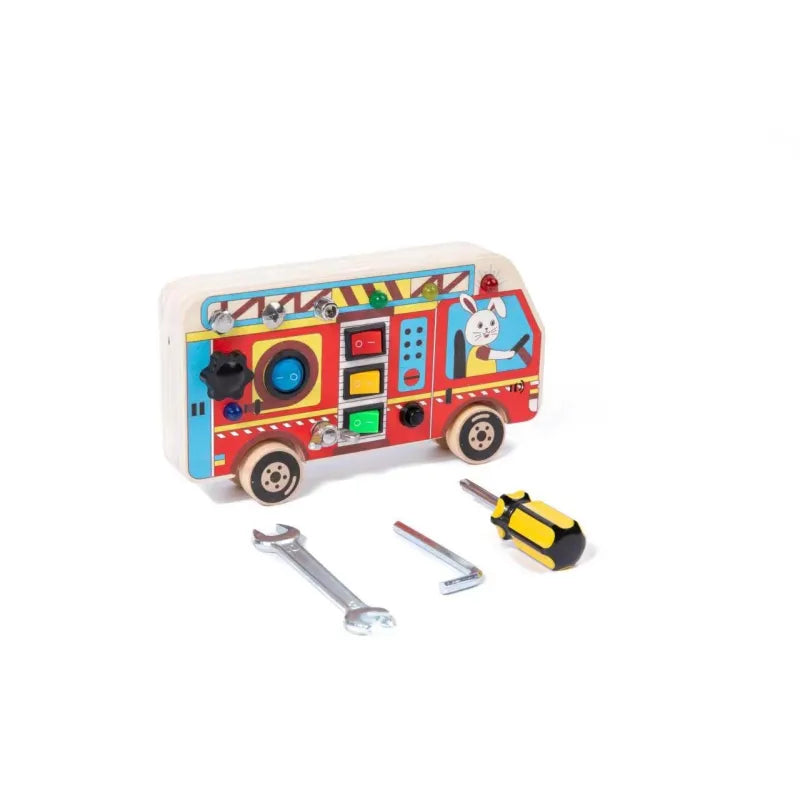 Children's Early Education Wooden LED Lamp Socket