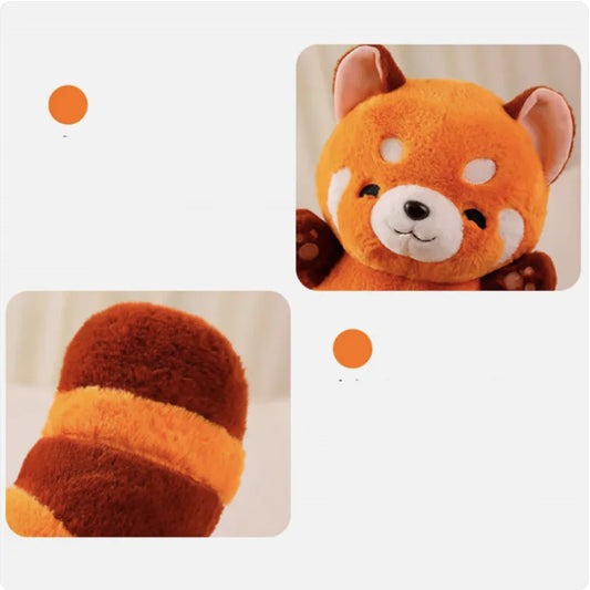 Celebrity-Inspired Raccoon Plush Doll toy