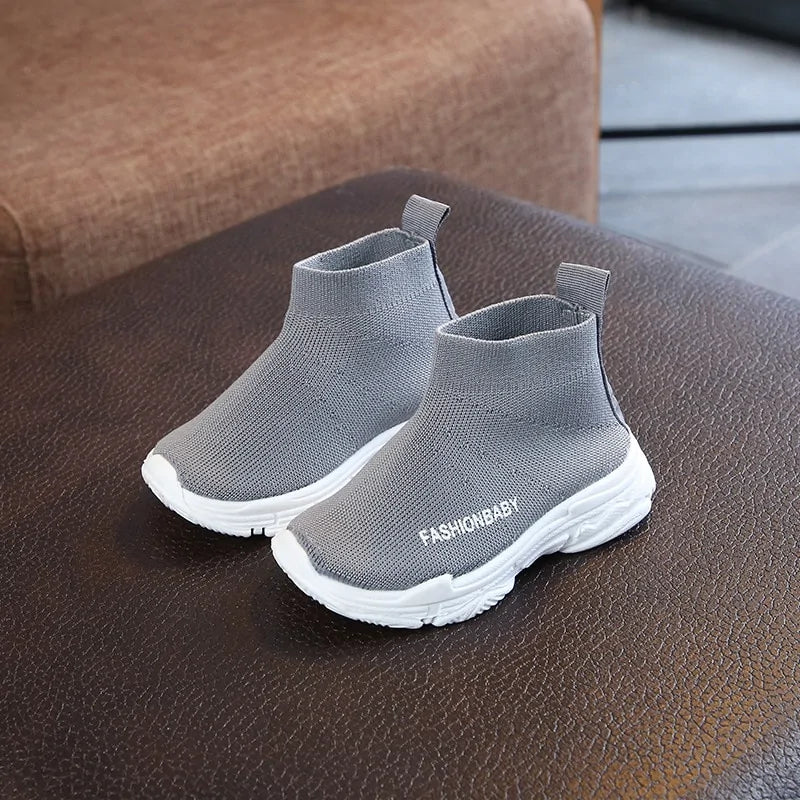 Kids Slip-on Breathable Snow Boots Casual Shoes