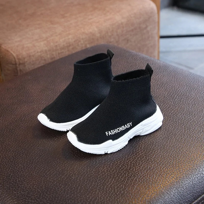 Kids Slip-on Breathable Snow Boots Casual Shoes
